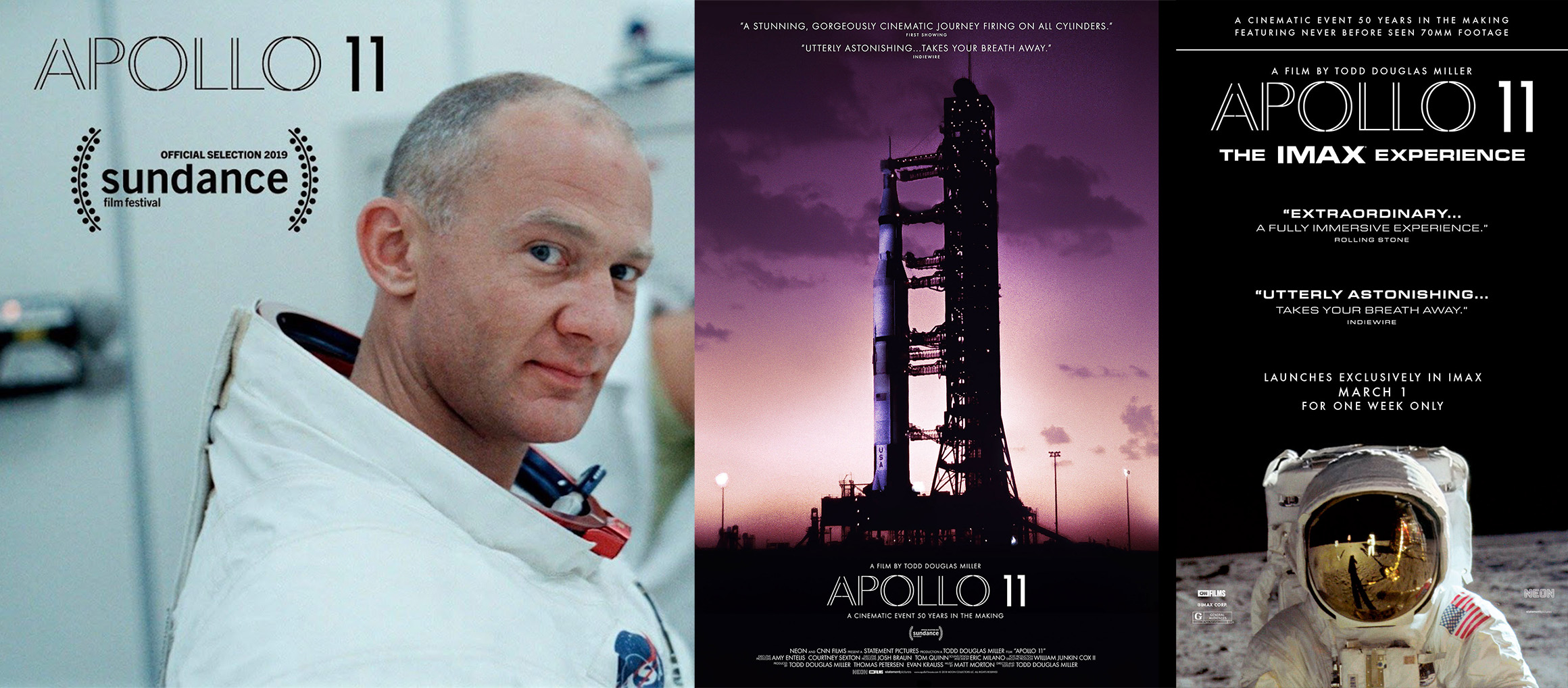 Apollo 11 movie posters